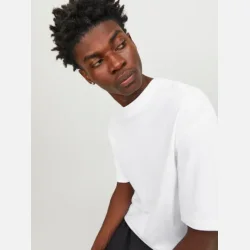 Jack &amp; Jones Bradley tee rund hals hvid