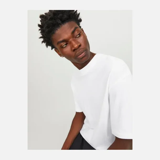 Jack &amp; Jones Bradley tee rund hals hvid