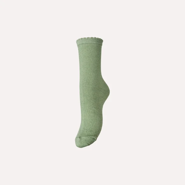 Pieces Sebby Glitter Long Socks Sprucestone