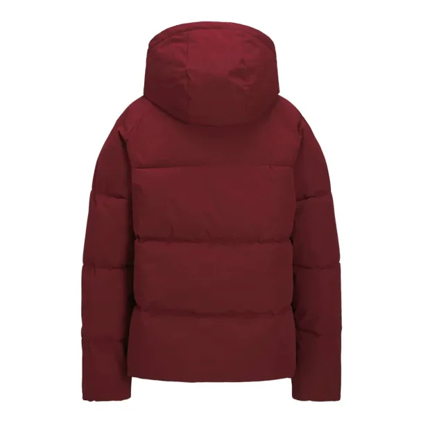 JJXX Global puffer jakke cabernet 