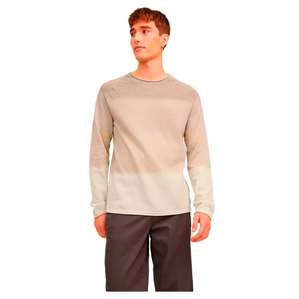 Jack &amp; Jones Hill Knit Crew Sand
