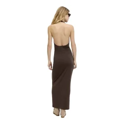 JJXX Olivia Halterneck Dress Demitasse
