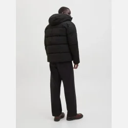 Jack and Jones Global Puffer Jacket Sort