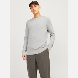 Jack and Jones Perfect knit crew - vlg imellem flere farver