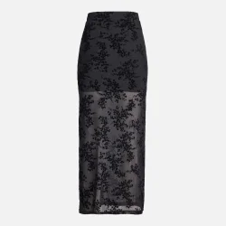 JJXX Jasmin Flock Long Skirt Sort