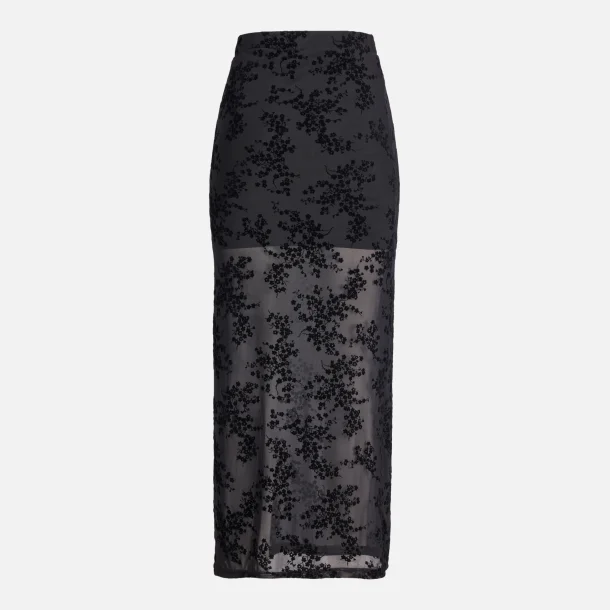 JJXX Jasmin Flock Long Skirt Sort