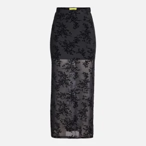JJXX Jasmin Flock Long Skirt Sort
