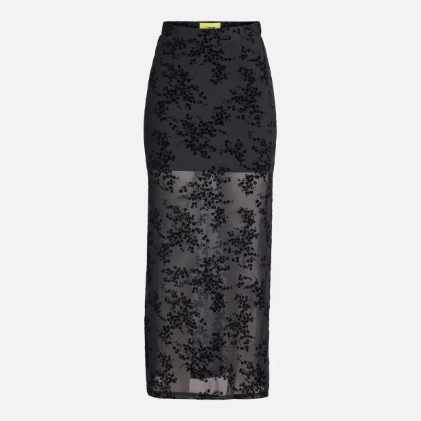 JJXX Jasmin Flock Long Skirt Sort