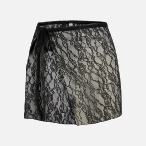 JJXX Lia Lace Hip Scarf Black