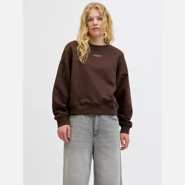 JJXX Studio Vesterbro rund hals brun