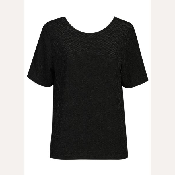 Liberte Essentiel Katty SS Blouse Black W. Black