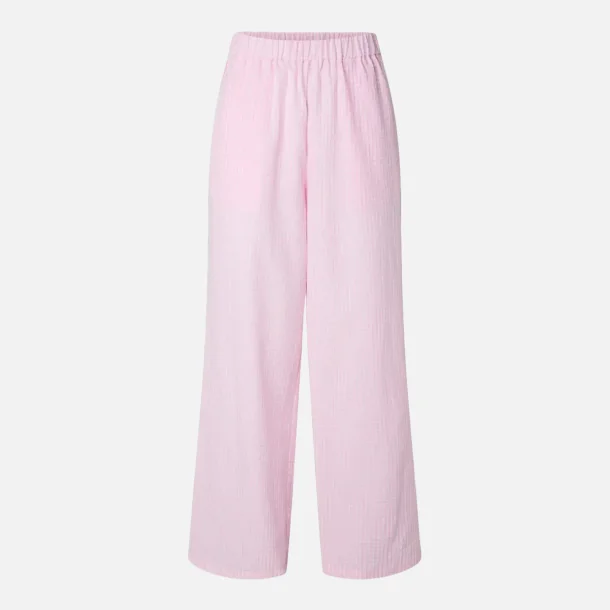 Pieces  Marie HW Pants Lyser�d/Hvid