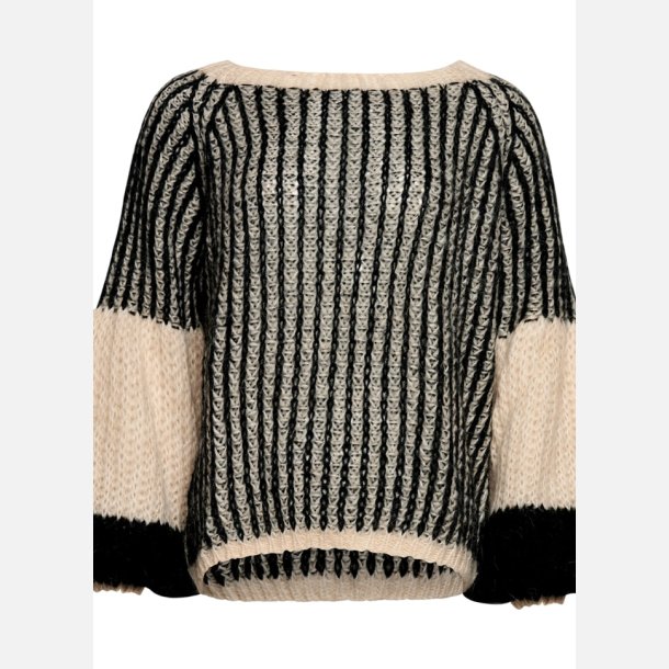 Noella Liana sweater cream/black