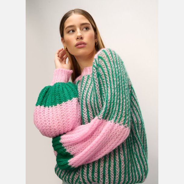 Noella Liana sweater green bubblegum