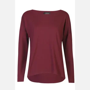 Liberte Essentiel Alma bluse fleece BORDEAUX