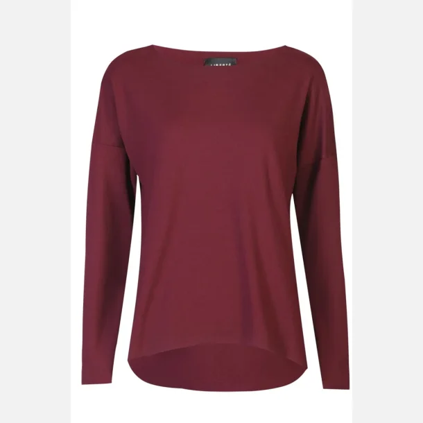Liberte Essentiel Alma bluse fleece BORDEAUX