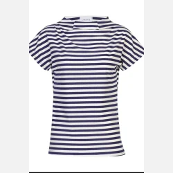 Liberte Essentiel Alma Top Blue Creme Stripe 