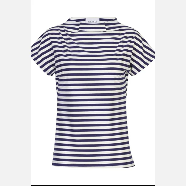 Liberte Essentiel Alma Top Blue Creme Stripe 