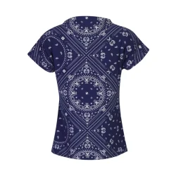 Liberte Essentiel Alma Top Blue Scarf