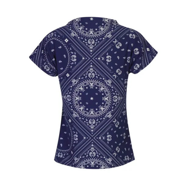 Liberte Essentiel Alma Top Blue Scarf