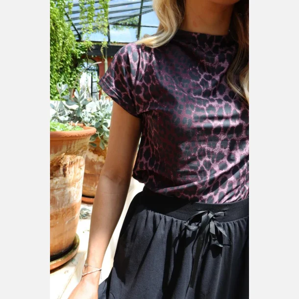 Liberte Alma Top Bordeaux lux leo