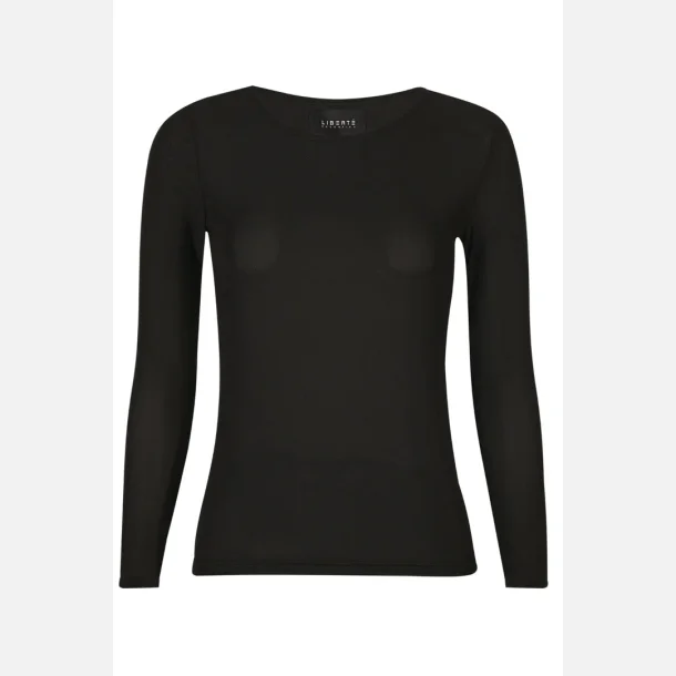 Liberte Essentiel sort mesh bluse