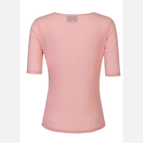 Liberte Essentiel Mesh SS Tshirt Rose