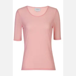 Liberte Essentiel Mesh SS Tshirt Rose
