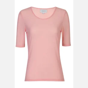 Liberte Essentiel Mesh SS Tshirt Rose