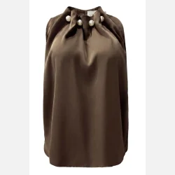 Liberte Essentiel Pip Pearl Top Brown