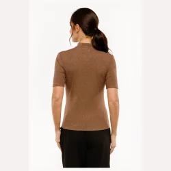Liberte Essentiel Tammi SS Blouse Brown