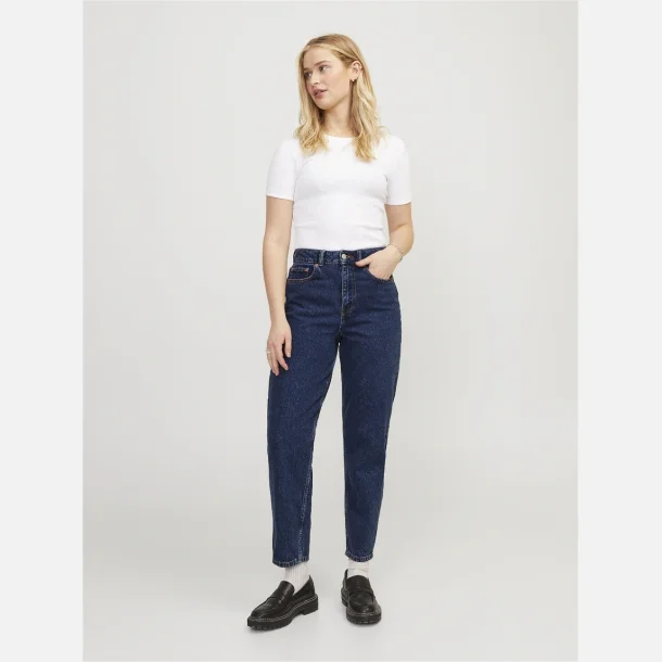 JJXX Lisbon mom dark blue denim