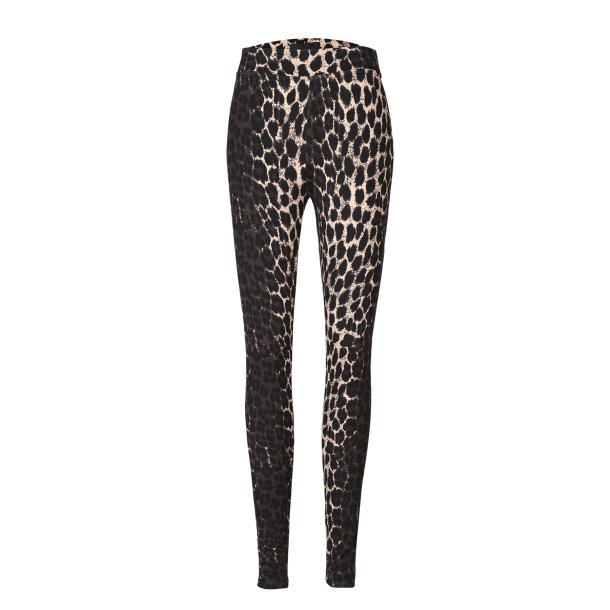 Liberte Essentiel Alma leggings fleece dark brown lux leo