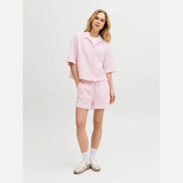 JJXX Global Waffle Shorts Pink Lady