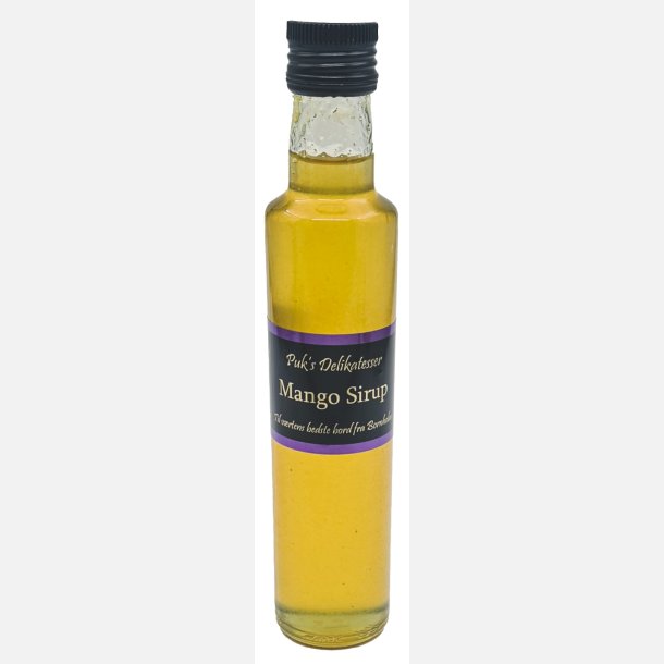 Puks Delikatesser Mango sirup 250 ml