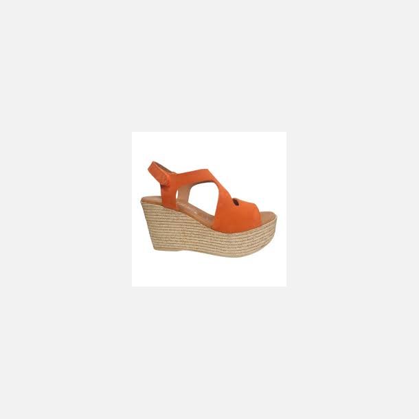 Tim &amp; Simonsen Masha suede Naranja sandal