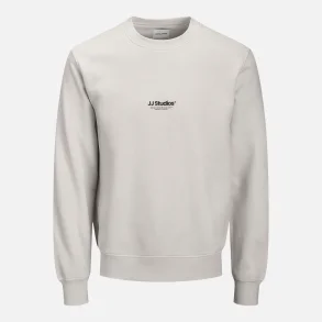 Jack & Jones Soho crew neck sweat moonebeam eller sort