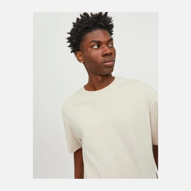 Jack &amp; Jones Bradley tee rund hals moonbeam