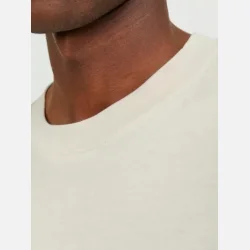 Jack &amp; Jones Bradley tee rund hals moonbeam