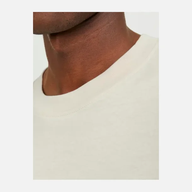 Jack &amp; Jones Bradley tee rund hals moonbeam