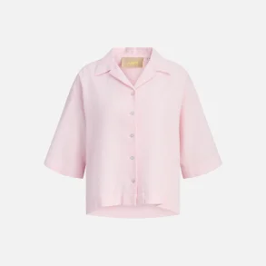 JJXX Global waffle 3/4 Resort Shirt Pink Lady