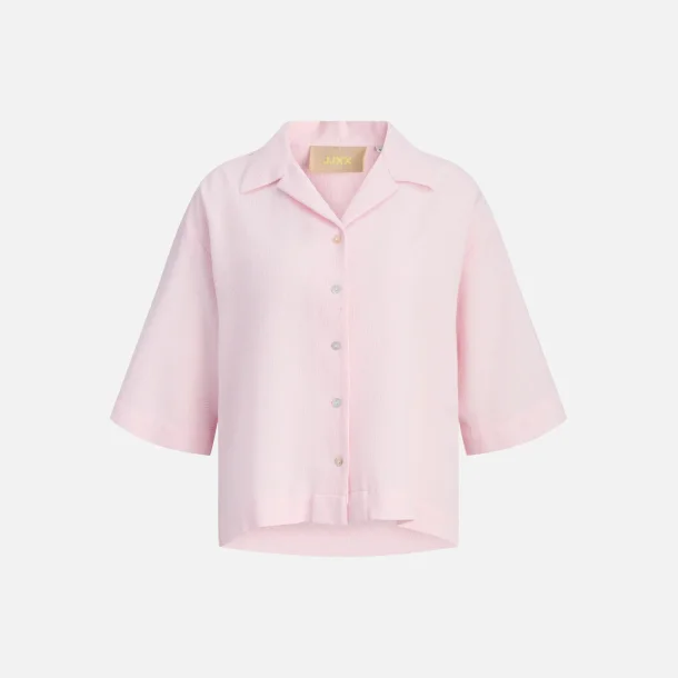 JJXX Global waffle 3/4 Resort Shirt Pink Lady