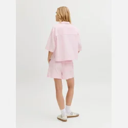 JJXX Global waffle 3/4 Resort Shirt Pink Lady