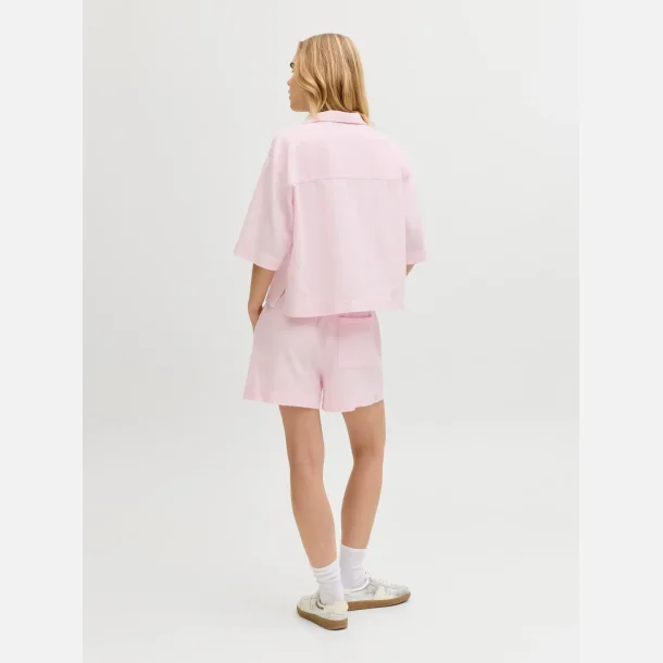 JJXX Global waffle 3/4 Resort Shirt Pink Lady