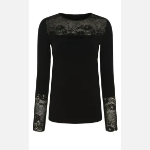 Tim & Simonsen Nancy bluse sort