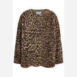 Noisy May Feline Loose Teddy Jacket Leo