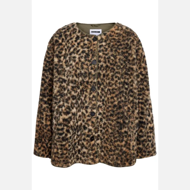 Noisy May Feline Loose Teddy Jacket Leo