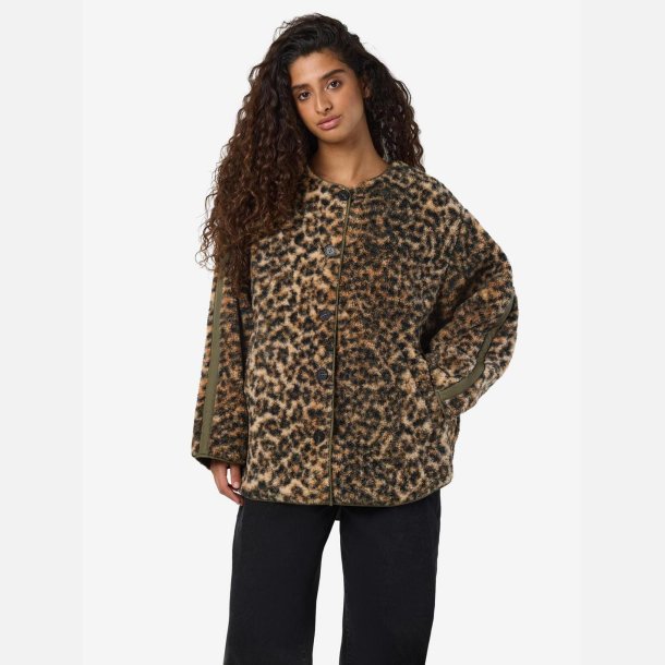 Noisy May Feline Loose Teddy Jacket Leo