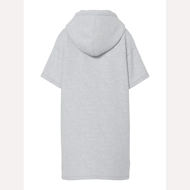 Pieces Chilli 2/4 Dress SWT Black Light Grey Melange 