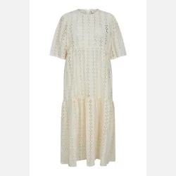 Freequent Londa Dress Embroidery Anglaise Moonbeam